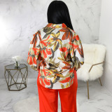 Print Multicolor Long Sleeve Shirts SMR-12052