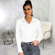 Long Sleeve Solid Color Shirt SMR-12015