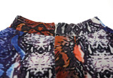 Snake Print Hollow Out Bandage Jumpsuit YF-9787