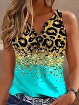 Casual Print Sleeveless Tank Tops SH-390579