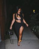 Sexy Solid Color Irregular Nightclub Dress LSL-0010