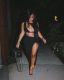 Sexy Solid Color Irregular Nightclub Dress LSL-0010