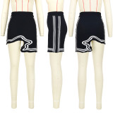 Sexy Irregular Knits Mini Skirts ASL-6675