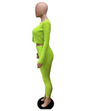 Solid Knit Sweater Slim Cardigan Three Piece Set QXTF-8207
