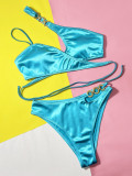 Sexy Tie Up Bikinis Two Piece Swimsuit CSYZ-27