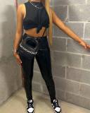 High Waisted Skinny PU Leather Pants GSMJ-6925