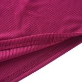 Solid Color Long Sleeve Two Piece Skirts Set MZ-2810