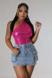 Fashion Pocket Slim Denim MIni Skirt LX-3555