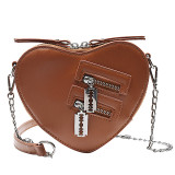 Love Chain PU Shoulder Small Crossbody Bag HCFB-266805