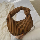 Vintage Pleated Tote Soft Knot Dumpling Bag HCFB-275007