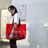 Transparent Jelly Large Shoulder Bag HCFB-206004