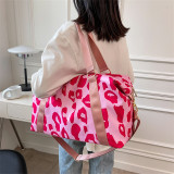 Leopard Print Travel Gym Sport Bag HCFB-XS29881