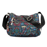 Printed Multi-Pocket Shoulder Crossbody Bag HCFB-258801