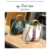 Color Ribbon Bucket Bag Four Piece Set Bag HCFB-28