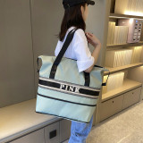 PINK Letter Print Fitness Sports Shoulder Travel Bag HCFB-20807
