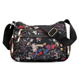 Printed Multi-Pocket Shoulder Crossbody Bag HCFB-258801