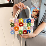 Hand-Woven Floral Shoulder Handbag Crossbody Bag HCFB-276037