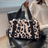 Leopard Print Travel Gym Sport Bag HCFB-XS29881