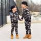 Kids Boy Camouflage Print Sweatshirts Two Piece Pants Set GYMF-120