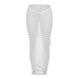 Sexy Knits See Through Long Skirt XEF-34727