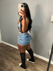 Sexy Pocket Slim Denim Skirts QXTF-8787