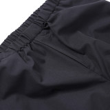 Drawstring Hole Breaking Casual Loose Wide Leg Pants FL-22031