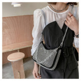 Chain Bright Diamond Bandbag Crossbody Bag HCFB-285006