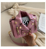 Soft Leather Jacket Crossbody Bag HCFB-329220