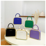Fashion Chain Hard Shell Tote Crossbody Bag HCFB-231033