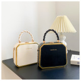 Fashion Chain Hard Shell Tote Crossbody Bag HCFB-231033