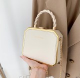 Fashion Chain Hard Shell Tote Crossbody Bag HCFB-231033