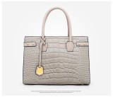 Crocodile Print Shoulder Handbag HCFB-58H228-1