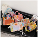Jelly Shoulder Transparent Crossbody Bag HCFB-28-22