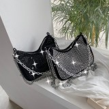 Chain Bright Diamond Bandbag Crossbody Bag HCFB-285006