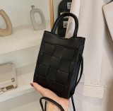 Plait Cell Phone Tote Small Square Bag HCFB-212123