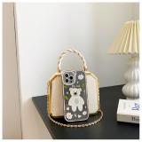 Fashion Chain Hard Shell Tote Crossbody Bag HCFB-231033