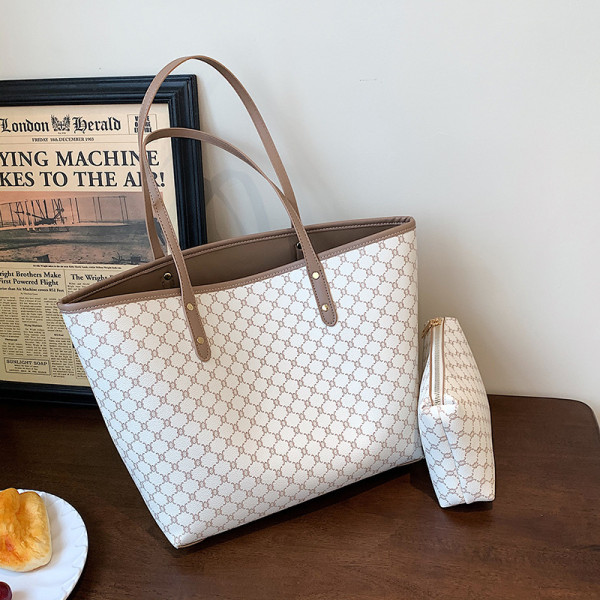 Printed Shoulder Tote Large Capacity Bag HCFB-378902