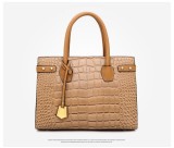 Crocodile Print Shoulder Handbag HCFB-58H228-1