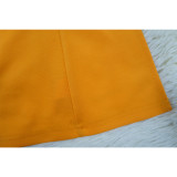 Solid Color Long Sleeve V-Neck Blazer YF-10600