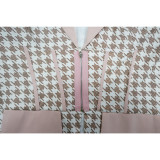 Print Long Sleeve Blazer And Pants 2 Piece Set YF-10400