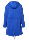 Plus Size Zipper Hooded Mountaineering Jacket GOFY-NCFY-16