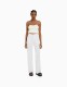 Plus Size Solid Color Slim Straight Pants GOFY-714471890972