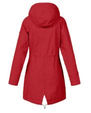 Plus Size Zipper Hooded Mountaineering Jacket GOFY-NCFY-16