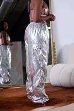 Casual Solid Color Pleated Pants ZSD-0628