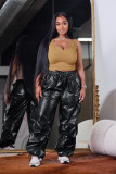 Casual Solid Color Pleated Pants ZSD-0628