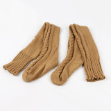 Solid Color Long Stocking XQDF-751