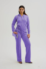 Casual Solid Color Hooded Cardigan Two Piece Pants Set  YD-8780