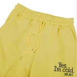 Letter Print  Padded Sweatshirt Hooded Three Piece Pants Set TK-6302