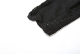 Sexy Backless Strappy Knit Long Sleeve Slim Jumpsuits XEF-33745