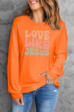 Halloween Crew Neck Long Sleeve Sweatshirt LUO-3607